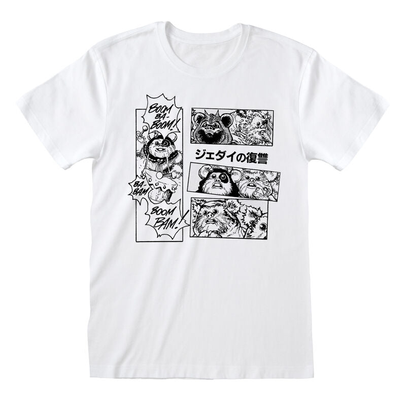 Star Wars - Ewok Manga - T-Shirt White