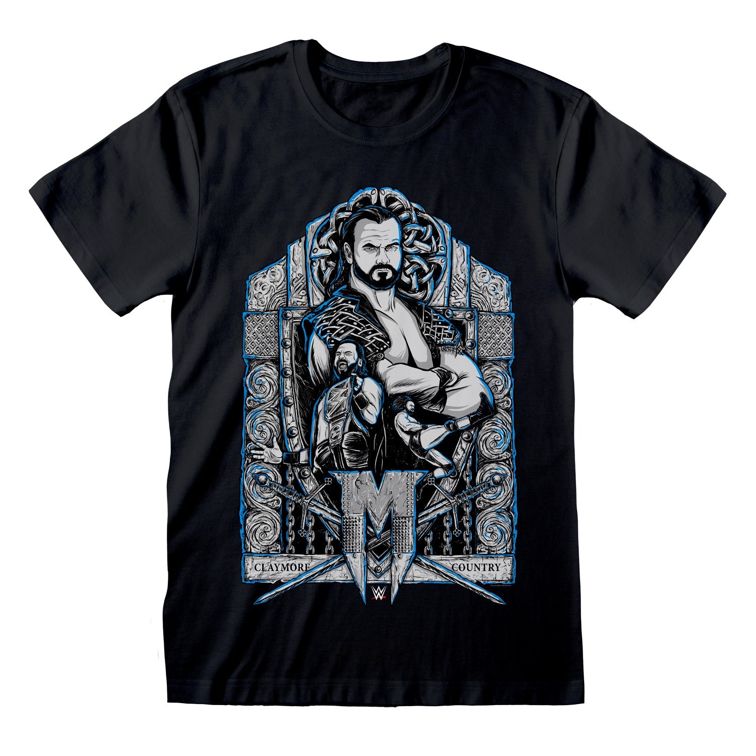 DREW MCINTYRE  - CLAYMORE COUNTRY T-SHIRT