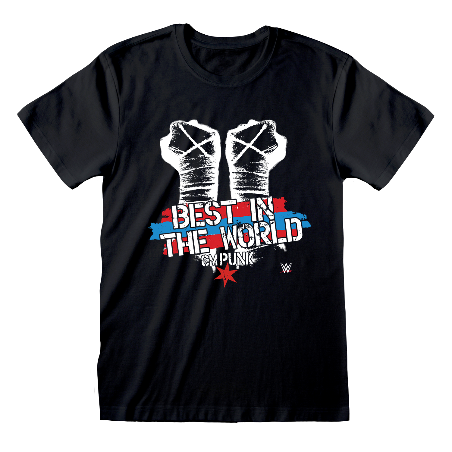 CM PUNK - HAND WRAPS BITW T-SHIRT