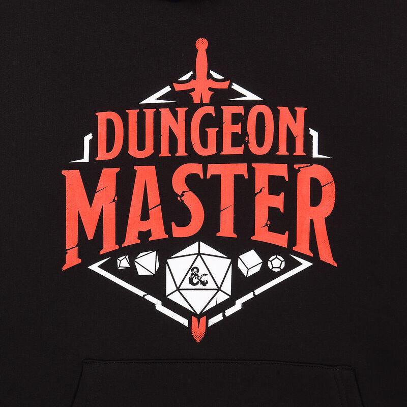 Dungeons and Dragons - Dungeon Master - Super Heroes Collection - Unisex Black Varsity Hoodie