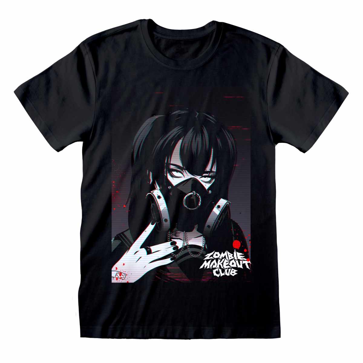 ZOMBIE MAKEOUT CLUB - GAS MASK? - T-SHIRT
