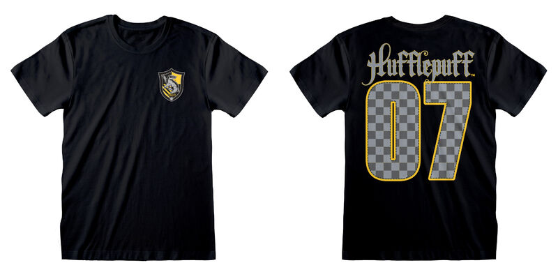 Harry Potter - Quidditch Hufflepuff 07 - T-Shirt Black