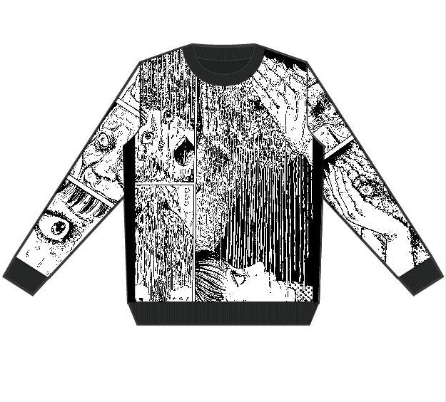 Junji Ito - Face Melting - Knitwear