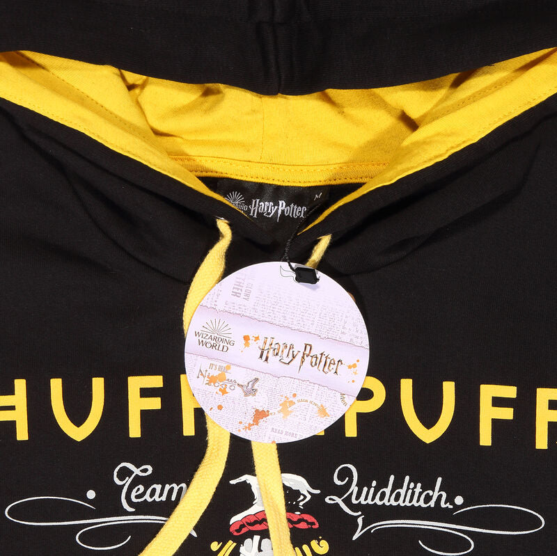 Harry Potter - Property Of Hufflepuff (Contrast Pullover) - Super Heroes Collection - Pullover Hoodie