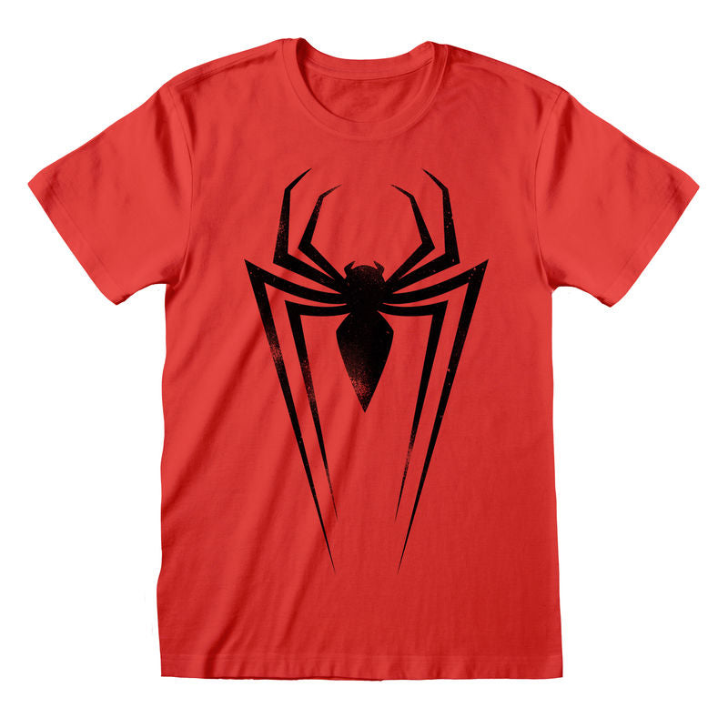 Marvel Comics Spider-Man - Black Spider Symbol - T-Shirt