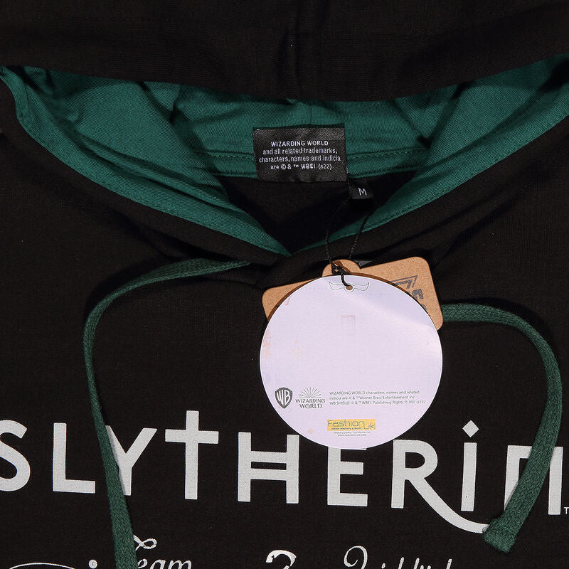 Harry Potter - Property Of Slytherin (Contrast Pullover) - Super Heroes Collection - Pullover Hoodie