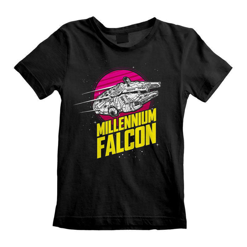 Star Wars - Millenium Falcon Circle - Kids T-Shirt