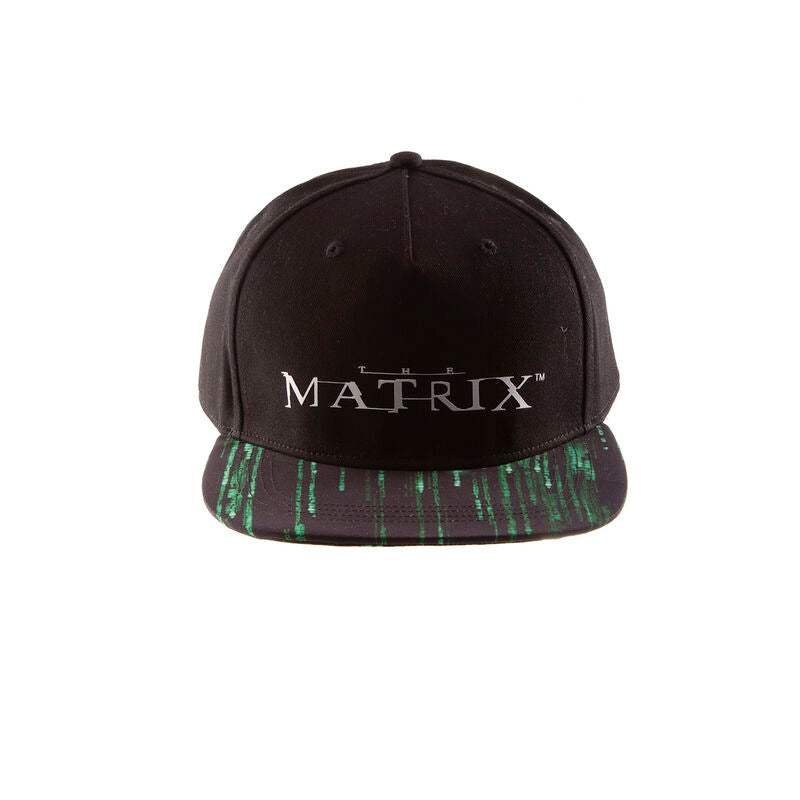 the Matrix - Logo and Code - Cap Snapback