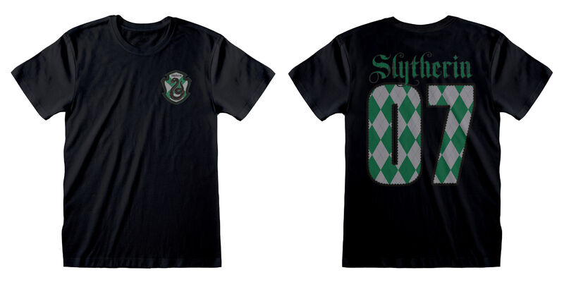Harry Potter - Quidditch Slytherin 07 - T-Shirt Black