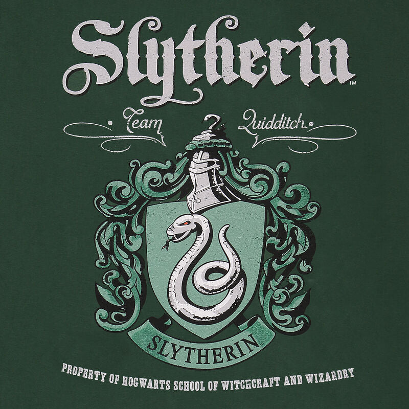 Harry Potter - Slytherin Green Crest - T-Shirt