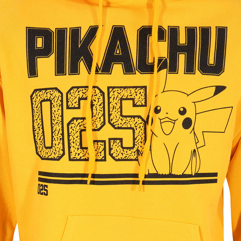 Pokemon - Pikachu Line Art - Hoodie Yellow