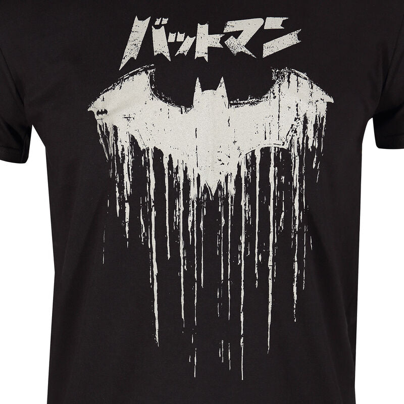 DC Batman - Japanese Logo Distressed - T-Shirt
