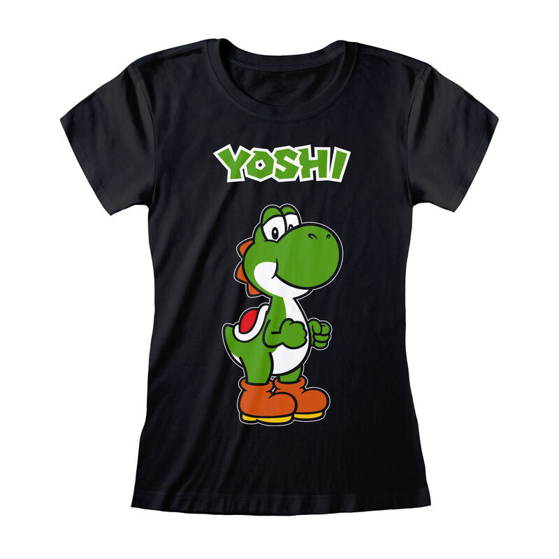 Super Mario - Yoshi Name Tag (Fitted) - T-Shirt Fitted