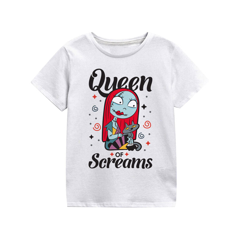 Nightmare Before Christmas - Queen Of Screams (Kids) - Kids T-Shirt White